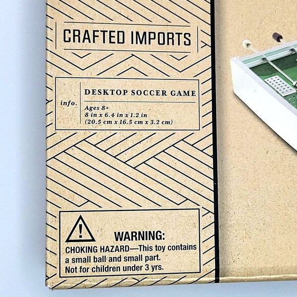 Crafted Imports Mini Tabletop Futbol Foosball Soccer Game Brand New - Picture 3 of 12